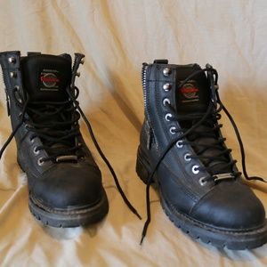 Milwaukee Freedom Flex womens biker moto boots